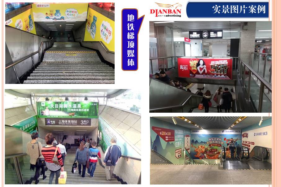 地铁梯顶媒体